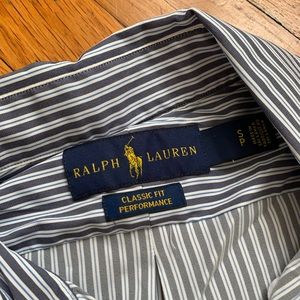 Ralph Lauren men’s striped button down size s/p NWOT